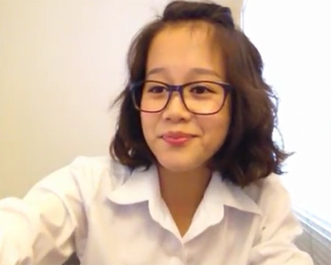 Ngụy Thiên An cũng là một nữ sinh xinh đẹp, đáng yêu Ngụy Thiên An cũng là một nữ sinh xinh đẹp, đáng yêu