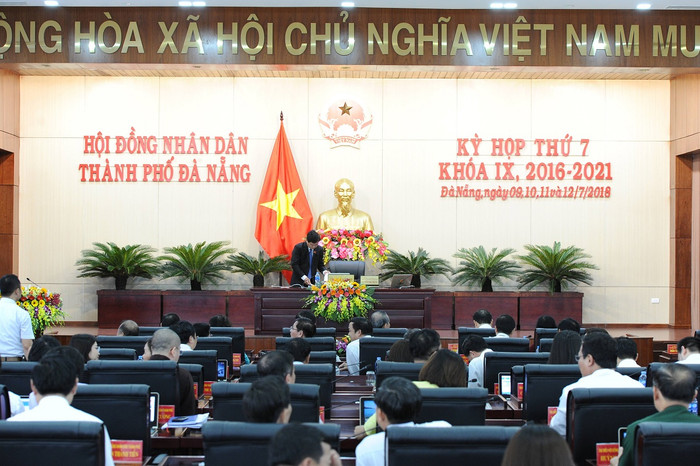 Hội đồng nhân dân thành phố Đà Nẵng đã kiện toàn bộ máy trước khi diễn ra kỳ họp thứ 7, nhiệm kỳ 2016-2021. Ảnh: TT Hội đồng nhân dân thành phố Đà Nẵng đã kiện toàn bộ máy trước khi diễn ra kỳ họp thứ 7, nhiệm kỳ 2016-2021. Ảnh: TT