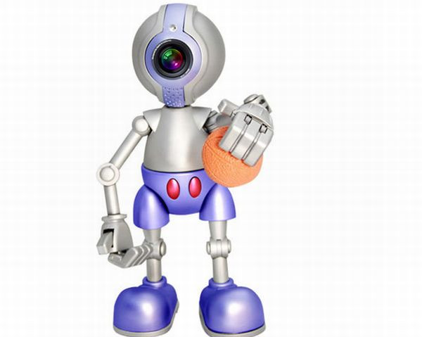 2. Sporty webcam MPC 095 là webcam được thiết kế theo phong cách thể thao vì vậy sản phẩm này chắc chắn rất phù hợp với những fan cuồng của môn thể thao vua. Được sản xuất bởi một công ty Trung Quốc mang tên Rodintech, anh chàng robot ôm bong này được trang bị một camera 1.3 megapixel, hai chân và hai tay có khớp linh hoạt giúp dễ dàng lắp đặt bất cứ đâu và một micro bên trong. 2. Sporty webcam MPC 095 là webcam được thiết kế theo phong cách thể thao vì vậy sản phẩm này chắc chắn rất phù hợp với những fan cuồng của môn thể thao vua. Được sản xuất bởi một công ty Trung Quốc mang tên Rodintech, anh chàng robot ôm bong này được trang bị một camera 1.3 megapixel, hai chân và hai tay có khớp linh hoạt giúp dễ dàng lắp đặt bất cứ đâu và một micro bên trong.