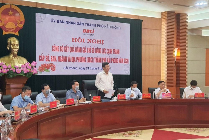 Ngày 24/6/2021, Ủy ban nhân dân thành phố Hải Phòng tổ chức Hội nghị trực tuyến công bố kết quả DDCI thành phố Hải Phòng năm 2020.