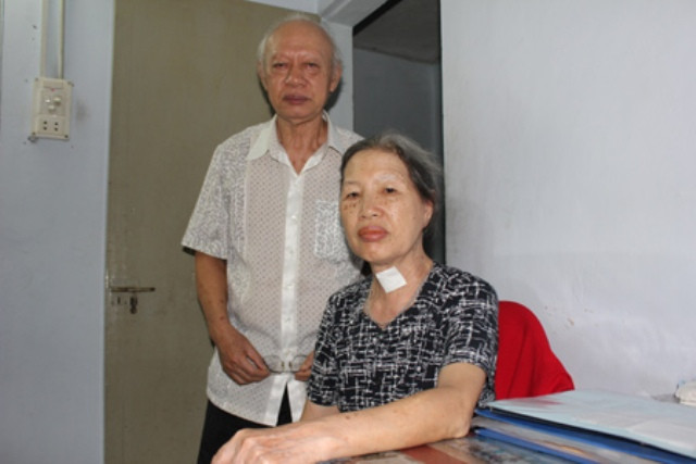 Vợ chồng người chiến sĩ đặc công nước năm xưa. Vợ chồng người chiến sĩ đặc công nước năm xưa.