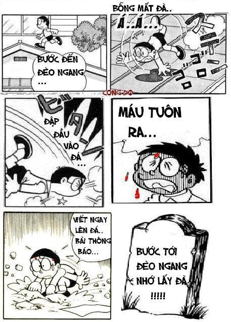 BẤM ĐÂY XEM TRỌN BỘ DOREAMON CHẾ: Doremon chế: Con gái và xe máy giống nhau điểm nào! Doremon chế: "Bước đến nhà em bóng xế tà" Doremon chế: Vợ là thiên thần chỉ khi... Doremon chế: Anh em cùng cha khác ông nội Doremon chế: Không ai học giỏi tiếng anh bằng Nô Doremon chế: Chị Nô đi thi hoa hậu