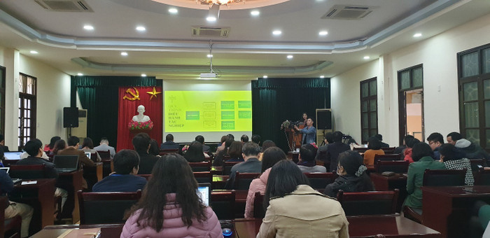 Quang cảnh hội nghị ngày 11/2 (Ảnh: Quang Huy) Quang cảnh hội nghị ngày 11/2 (Ảnh: Quang Huy)