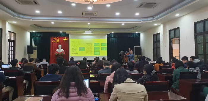 Quang cảnh hội nghị ngày 11/2 (Ảnh: Quang Huy) Quang cảnh hội nghị ngày 11/2 (Ảnh: Quang Huy)