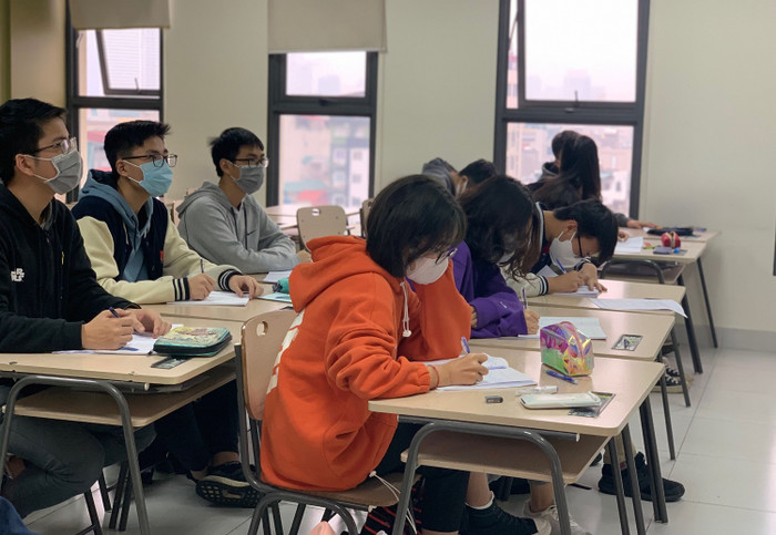 Nghỉ học vì Corona, trường Marie Curie dùng nhiều hình thức ôn tập cho học sinh (Ảnh minh họa: Thùy Linh) Nghỉ học vì Corona, trường Marie Curie dùng nhiều hình thức ôn tập cho học sinh (Ảnh minh họa: Thùy Linh)