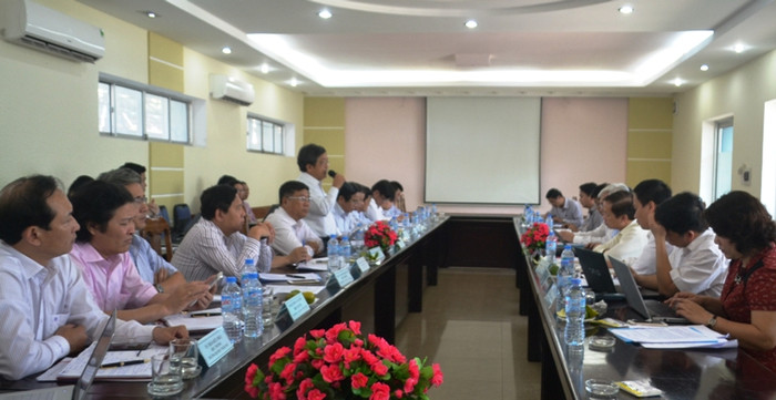 Đoàn giám sát của Quốc hội làm việc với Đại học Đà Nẵng về những vướng mắc, bất cập trong Luật giáo dục. Ảnh: TT Đoàn giám sát của Quốc hội làm việc với Đại học Đà Nẵng về những vướng mắc, bất cập trong Luật giáo dục. Ảnh: TT