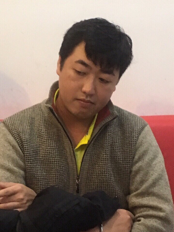 Đối tượng Tâm tại cơ quan công an. (Ảnh: Cơ quan công an cung cấp)