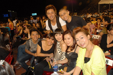 Tuấn Hưng - Lê Minh - Nhóm 5 dòng kẻ (Ảnh: Lý Võ Phú Hưng)