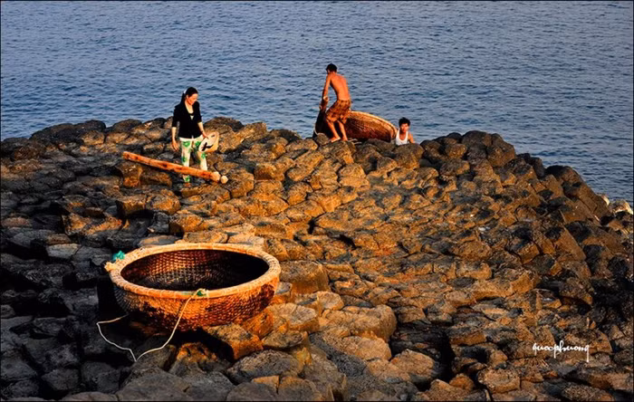 Ấm áp vạt nắng cuối ngày...