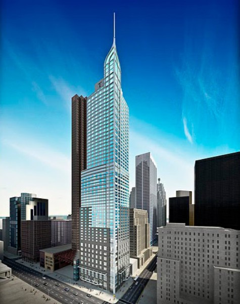 7. Trump International Hotel & Tower (Toronto, Canada) Được coi là tòa nhà chọc trời cao thứ hai ở Canada, Trump International Hotel & Tower là khách sạn sang trọng chính thức mở cửa trong tháng 4/2012. Khách sạn gồm 65 tầng với 260 phòng và một khu spa rộng hơn 1.600 m2 ở hai tầng cao nhất của tòa nhà. Ngoài ra, khách sạn còn có 109 căn hộ chung cư cao cấp đang được rao bán với giá 1,2 triệu USD/căn hộ. 7. Trump International Hotel & Tower (Toronto, Canada) Được coi là tòa nhà chọc trời cao thứ hai ở Canada, Trump International Hotel & Tower là khách sạn sang trọng chính thức mở cửa trong tháng 4/2012. Khách sạn gồm 65 tầng với 260 phòng và một khu spa rộng hơn 1.600 m2 ở hai tầng cao nhất của tòa nhà. Ngoài ra, khách sạn còn có 109 căn hộ chung cư cao cấp đang được rao bán với giá 1,2 triệu USD/căn hộ.