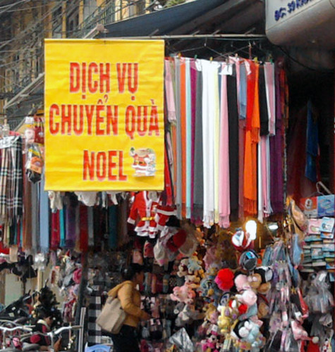 “1001 tuyệt chiêu” kiếm tiền của SV trong mùa Noel ảnh 3 “1001 tuyệt chiêu” kiếm tiền của SV trong mùa Noel ảnh 3