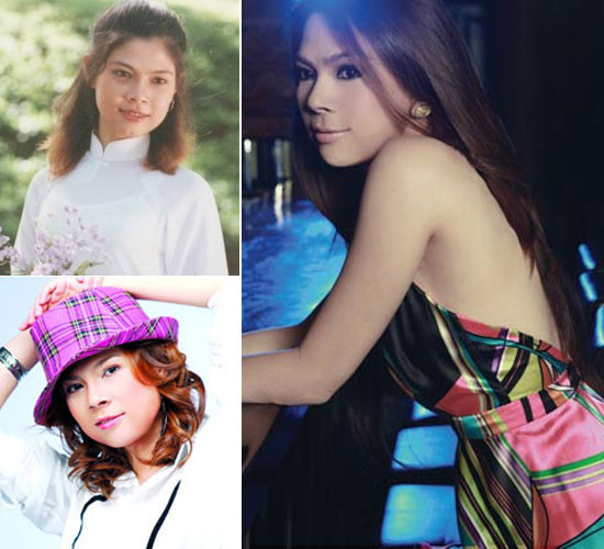 Thanh Thảo thời xưa là một cô gái rất mộc mạc và dù cũng tỏ ra biết cách ăn diện nhưng trông cô vẫn rất 'quê mùa' Thanh Thảo thời xưa là một cô gái rất mộc mạc và dù cũng tỏ ra biết cách ăn diện nhưng trông cô vẫn rất 'quê mùa'