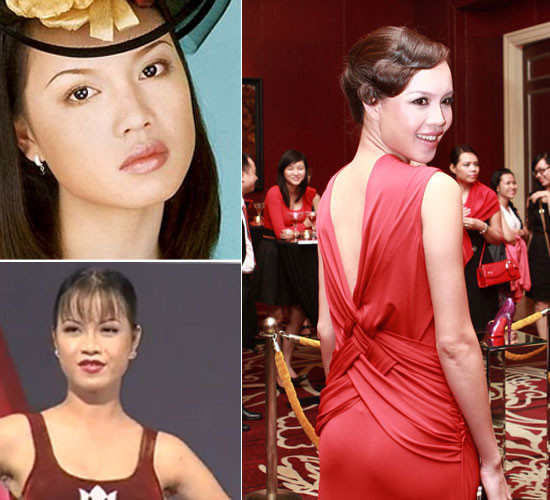 Cho dù trước đây gương mặt Ngọc Oanh cũng được đầu tư trang điểm nhưng trông vẫn rất ngố so với hiện tại Cho dù trước đây gương mặt Ngọc Oanh cũng được đầu tư trang điểm nhưng trông vẫn rất ngố so với hiện tại