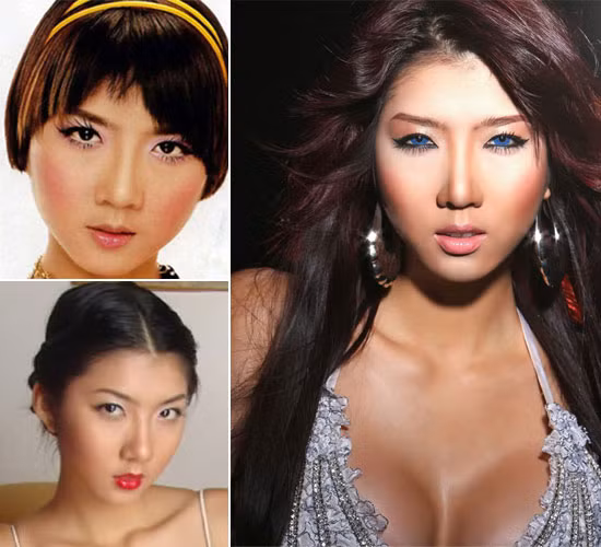 Ngọc Quyên trước đây trông rất thô sơ và hiện tại cô trông rất quyến rũ