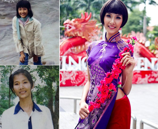 Hoàng Thuỷ từ một cô bé mang vóc dáng gầy gò và quê mùa cho đến một người mẫu ấn tượng Hoàng Thuỷ từ một cô bé mang vóc dáng gầy gò và quê mùa cho đến một người mẫu ấn tượng