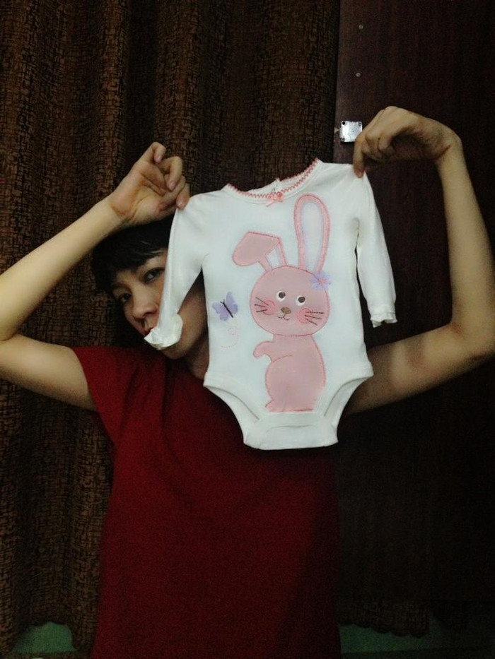 Trước đó, Xuân Lan đã rất chu đáo khi chuẩn bị quần áo sơ sinh cho cô công chúa của mình.