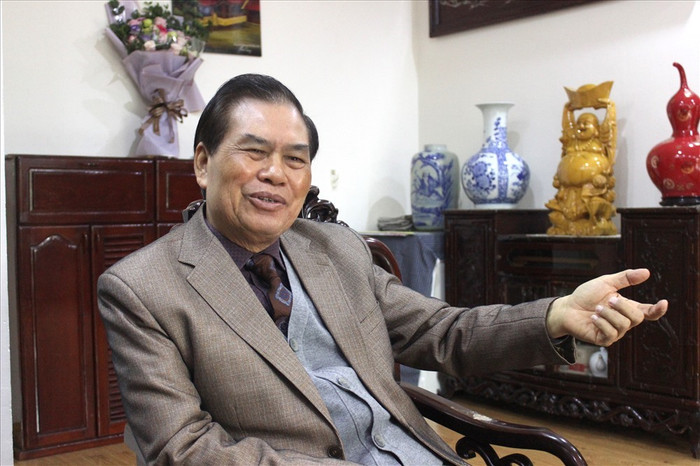 Phó Giáo sư, Tiến sĩ Lê Quý Đức - nguyên Phó Viện trưởng Viện Văn hóa và phát triển, Học viện Chính trị quốc gia Hồ Chí Minh. Ảnh: Thanhphohaiphong.gov.vn IMG_6531.jpeg
