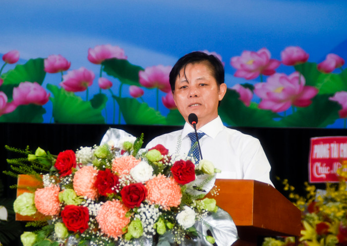 Lê Thanh Kính - Trưởng phòng Giáo dục và Đào tạo huyện Châu Đức, tỉnh Bà Rịa - Vũng Tàu. Ảnh: baobariavungtau.com.vn Ảnh 1.jpg