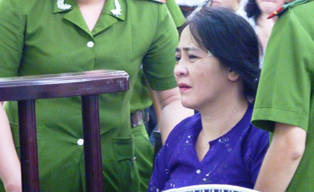 Bị cáo Trần Thúy Liễu. Bị cáo Trần Thúy Liễu.