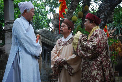 NSND Trọng Khôi, NSƯT Trần Nhượng trong phim Huyền sử thiên đô NSND Trọng Khôi, NSƯT Trần Nhượng trong phim Huyền sử thiên đô