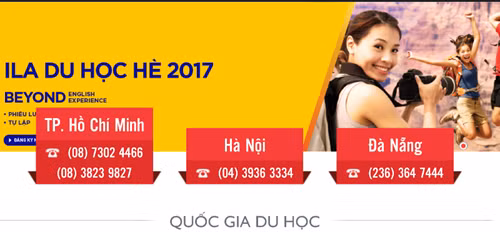 Ủy ban nhân dân thành phố Đà Nẵng yêu cầu kiểm tra nội dung tư vấn du học của ILA Đà Nẵng. Ảnh: TT
