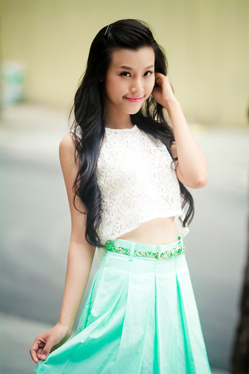 Dù giành được nhiều giải thưởng lớn nhưng Hoàng Oanh vẫn tập trung thời gian cho việc học tập.