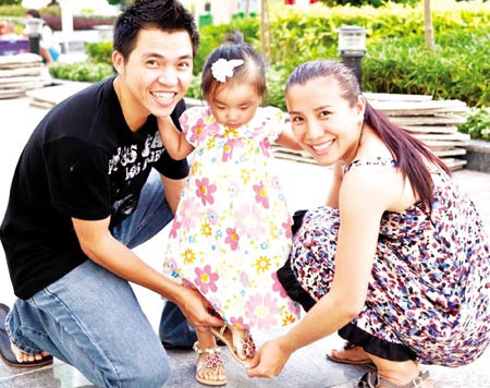 Gia đình nhỏ của Lê Minh. Gia đình nhỏ của Lê Minh.