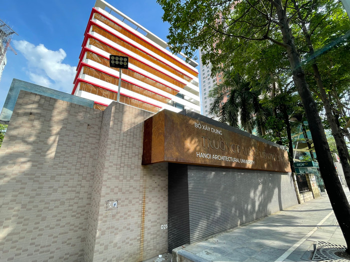 Trường Đại học Kiến trúc Hà Nội. Ảnh: Trung Dũng Trường Đại học Kiến trúc Hà Nội. Ảnh: Trung Dũng
