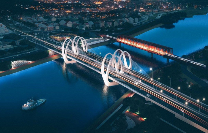 Phối cảnh dự án: Ảnh Ban Quản lý dự án đường sắt