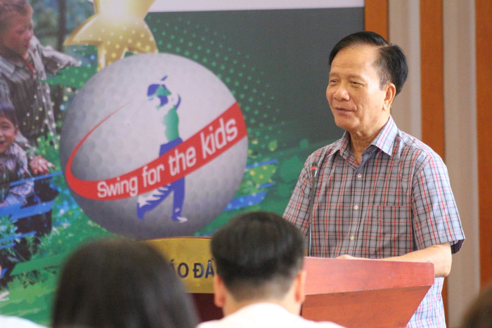 Ông Võ Hồng Phúc - nguyên Ủy viên Trung ương Đảng, nguyên Bộ trưởng Bộ Kế hoạch và Đầu tư, Chủ tịch danh dự giải golf từ thiện Vì trẻ em Việt Nam. Ảnh: Trung Dũng Ông Võ Hồng Phúc - nguyên Ủy viên Trung ương Đảng, nguyên Bộ trưởng Bộ Kế hoạch và Đầu tư, Chủ tịch danh dự giải golf từ thiện Vì trẻ em Việt Nam. Ảnh: Trung Dũng