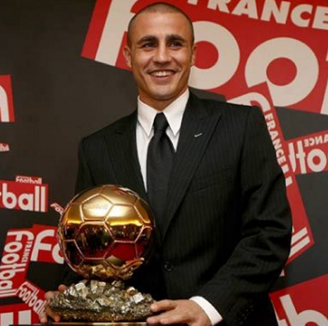 Fabio Canavaro từng giành nhiều danh hiệu cá nhân cao quý (Ảnh: Getty) Fabio Canavaro từng giành nhiều danh hiệu cá nhân cao quý (Ảnh: Getty)