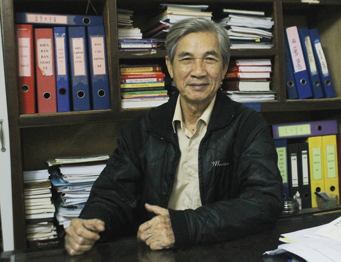 Ông Nguyễn Danh Liên – Chủ tịch Hiệp hội vận tải Hà Nội/ ảnh: Hoàng Lực.