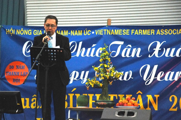 Ông Lê Quang Tín chủ tịch cộng đồng người Việt tại Nam Úc, Úc Ông Lê Quang Tín chủ tịch cộng đồng người Việt tại Nam Úc, Úc