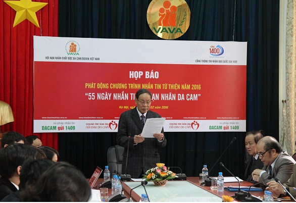 Thượng tướng Nguyễn Văn Rinh phát biểu tại lễ phát động (Ảnh: Thùy Linh) Thượng tướng Nguyễn Văn Rinh phát biểu tại lễ phát động (Ảnh: Thùy Linh)