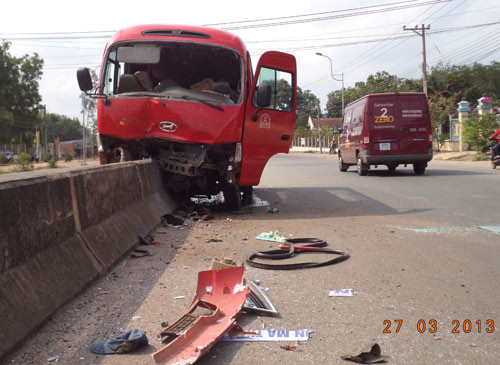 Hiện trường tai nạn