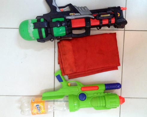 Tang vật của vụ án (Ảnh: Tiến Lâm)