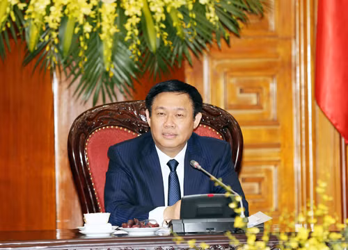 Phó Thủ tướng Chính phủ Vương Đình Huệ (ảnh: VGP/Thành Chung).