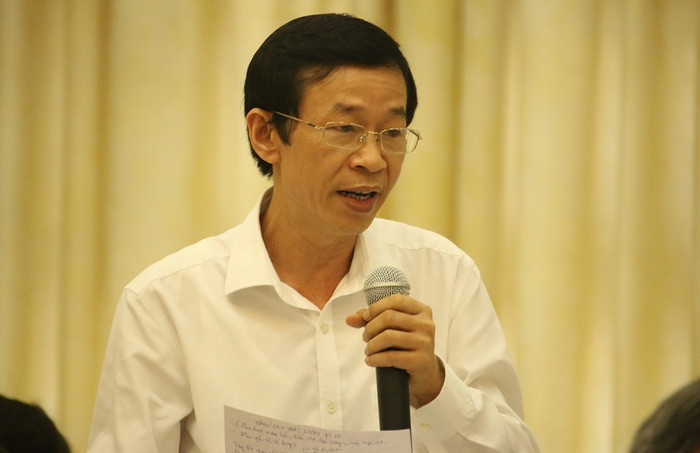 Giáo sư Nguyễn Văn Minh - Hiệu trưởng trường Đại học sư phạm Hà Nội nhận định, việc xác định chỉ tiêu tuyển sinh ngành sư phạm những năm qua chưa được thực hiện một cách rốt ráo. (Ảnh: Thùy Linh) Giáo sư Nguyễn Văn Minh - Hiệu trưởng trường Đại học sư phạm Hà Nội nhận định, việc xác định chỉ tiêu tuyển sinh ngành sư phạm những năm qua chưa được thực hiện một cách rốt ráo. (Ảnh: Thùy Linh)