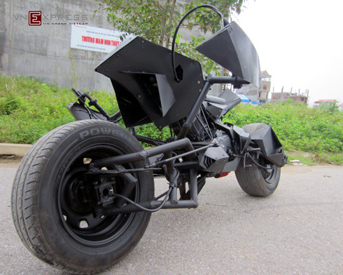 Khung chế tạo từ ống thép dày 3mm