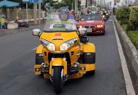 Honda Goldwing 1800 Trikebike.