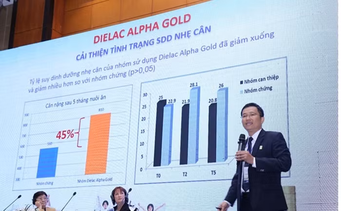Bác sĩ Mai Thanh Việt - Giám đốc Marketing Ngành hàng Sữa bột Vinamilk.