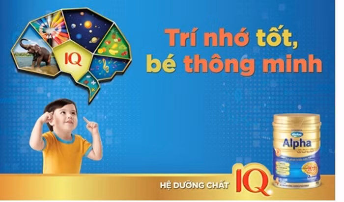 Thực phẩm bổ sung: Sản phẩm dinh dưỡng nhãn hiệu Dielac Alpha Gold.
