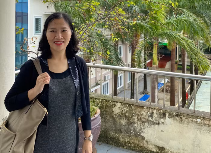 Tiến sĩ Phạm Thị Tuyết Nhung nghiên cứu đối sánh kiểm định chất lượng và bảo đảm chất lượng bên trong của Hoa Kỳ và Việt Nam. (ảnh: NVCC)