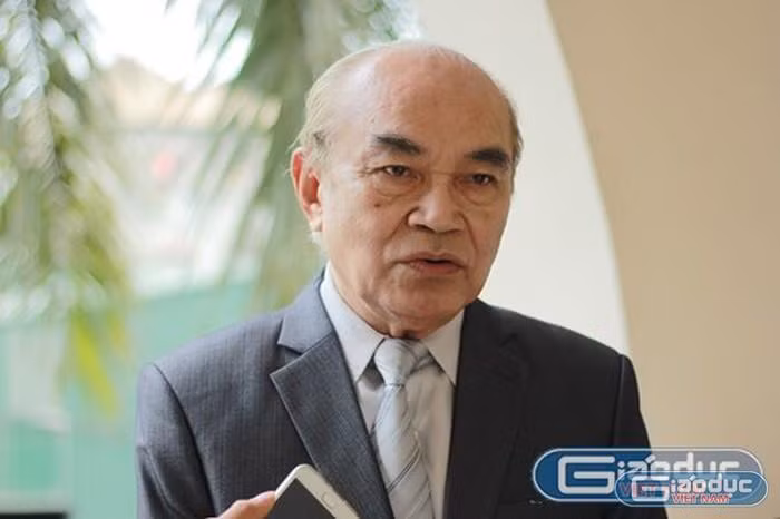 Giáo sư Lâm Quang Thiệp (ảnh: Thùy Linh)