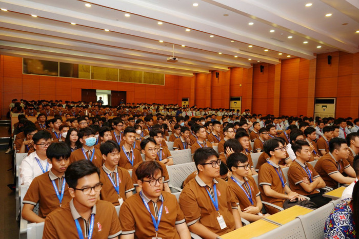Sinh viên khoa Công nghệ thông tin, Trường Đại học Công nghệ Đồng Nai (Ảnh: Website nhà trường). tsv2.jpg