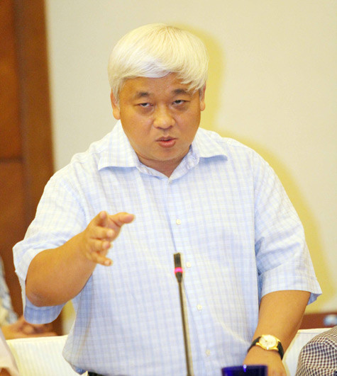 Bầu Kiên quyết đi tới cùng vụ bản quyền truyền hình. Ảnh: VSI Bầu Kiên quyết đi tới cùng vụ bản quyền truyền hình. Ảnh: VSI