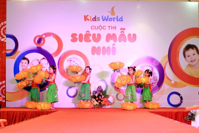 Chương trình hấp dẫn với đêm thi thời trang dành cho các bé