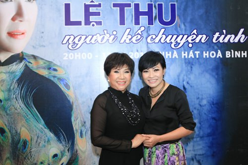 Trong liveshow của Lệ Thu sẽ có sự góp mặt của ca sĩ Phương Thanh, Quang Linh, Cẩm Vân, Đức Tuấn. Trong liveshow của Lệ Thu sẽ có sự góp mặt của ca sĩ Phương Thanh, Quang Linh, Cẩm Vân, Đức Tuấn.