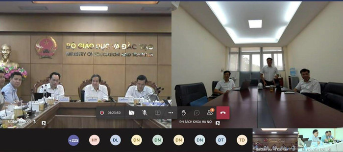 Phó Giáo sư Nguyễn Phong Điền, Phó Hiệu trưởng Đại học Bách khoa Hà Nội phát biểu tại hội nghị Phó Giáo sư Nguyễn Phong Điền, Phó Hiệu trưởng Đại học Bách khoa Hà Nội phát biểu tại hội nghị