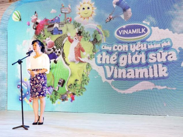 Chia sẻ về ý nghĩa chương trình của bà Lê Tuyết Mai – PGĐ. Quỹ Bảo trợ Trẻ em Việt Nam